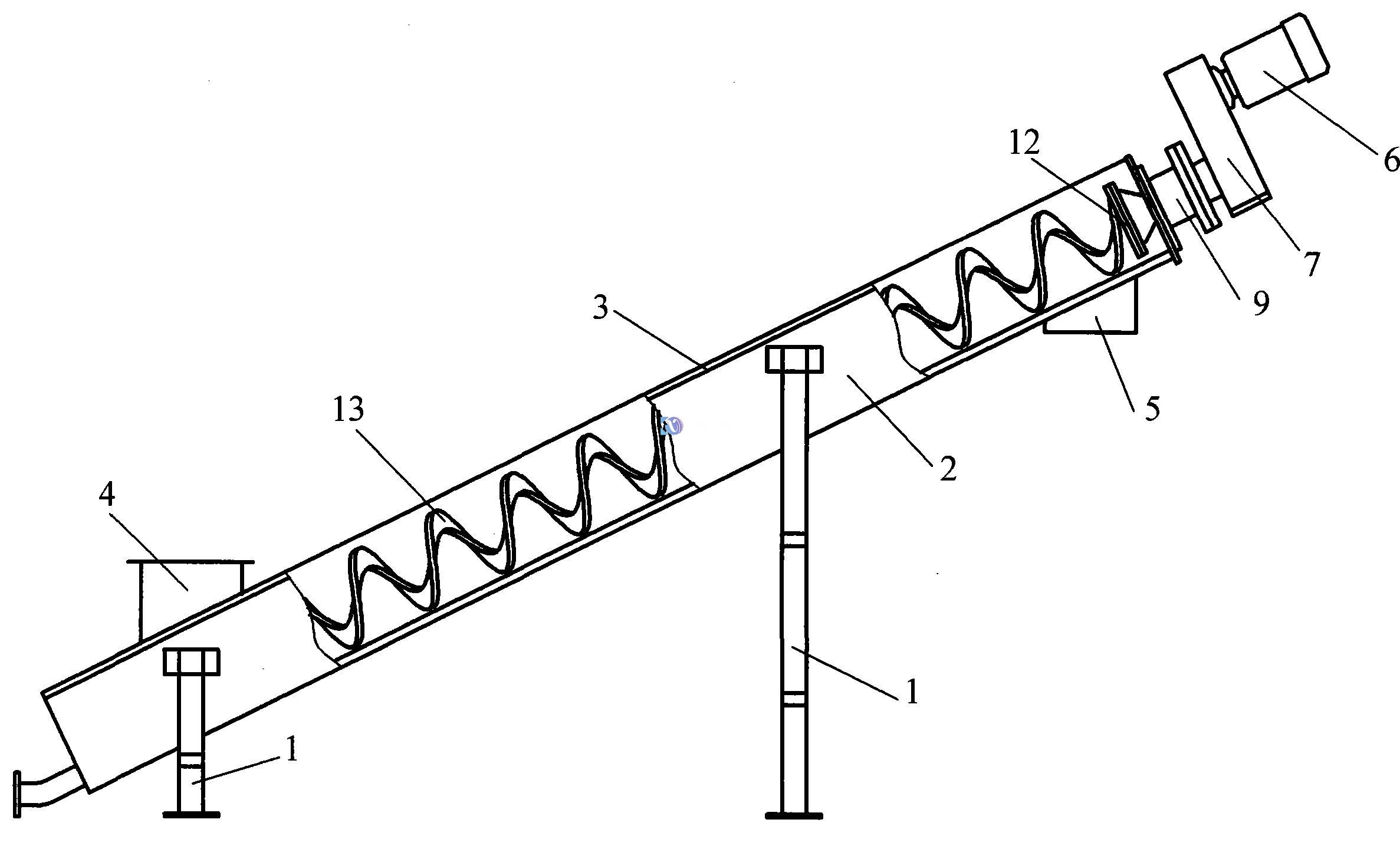 螺旋輸送機傾斜角度 螺旋輸送機傾斜角度
